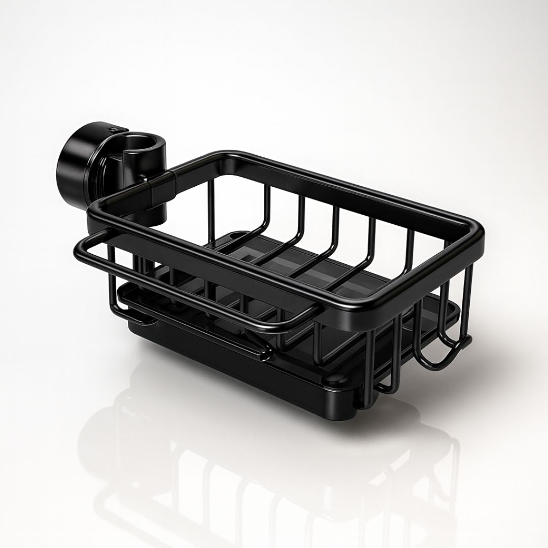 Afwasbak Organizer | Afwasorganizer Zwart & Zilver | AfwasFix