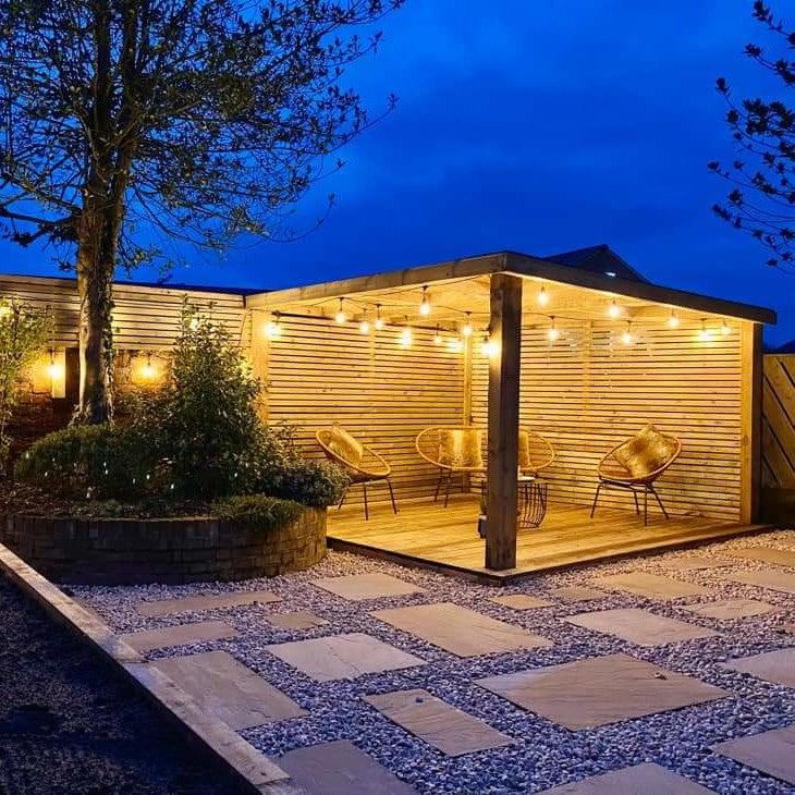 Zware LED Sfeerlampen voor Buiten - Waterdicht en Koppelbaar