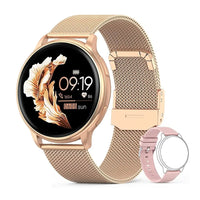 Smartwatch voor Vrouwen - Bluetooth | Hartslagmeting | Stijlvol