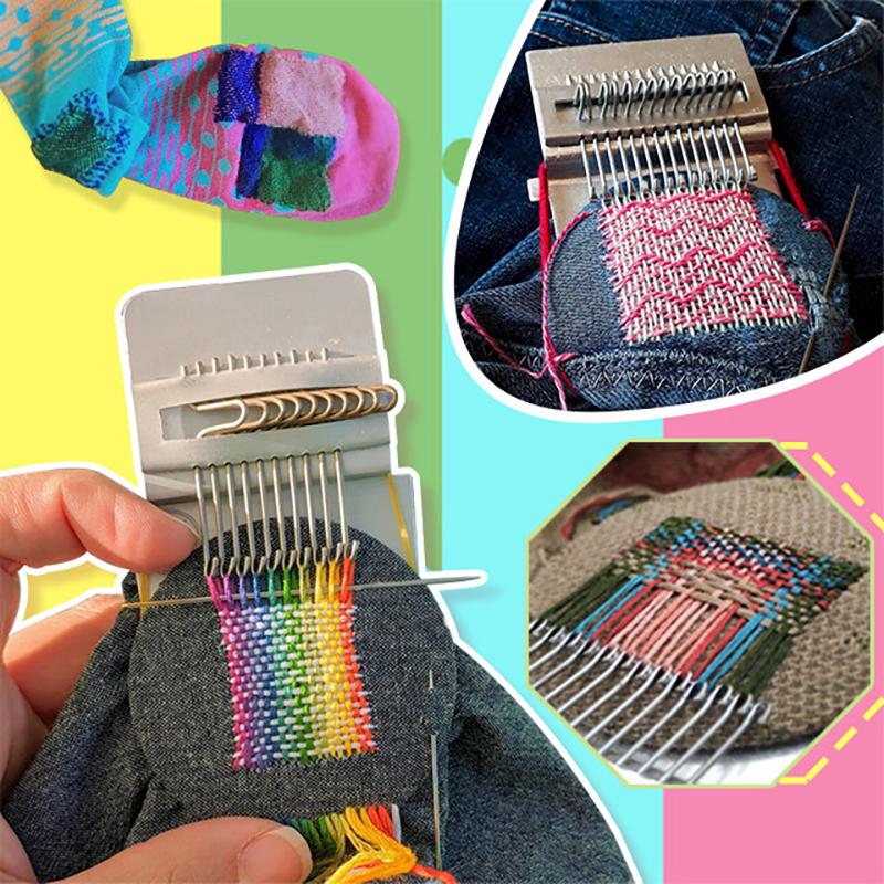 Stopweefset | Voor reparatie van kleine gaten | Meerdere haken