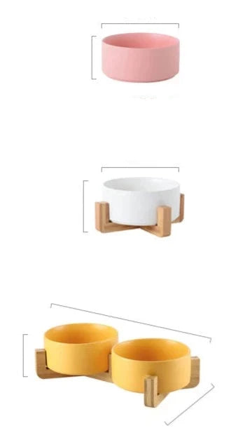 Paw Design Keramische Schalen | Elegante en stabiele kommen, perfect voor katten en huisdecoratie