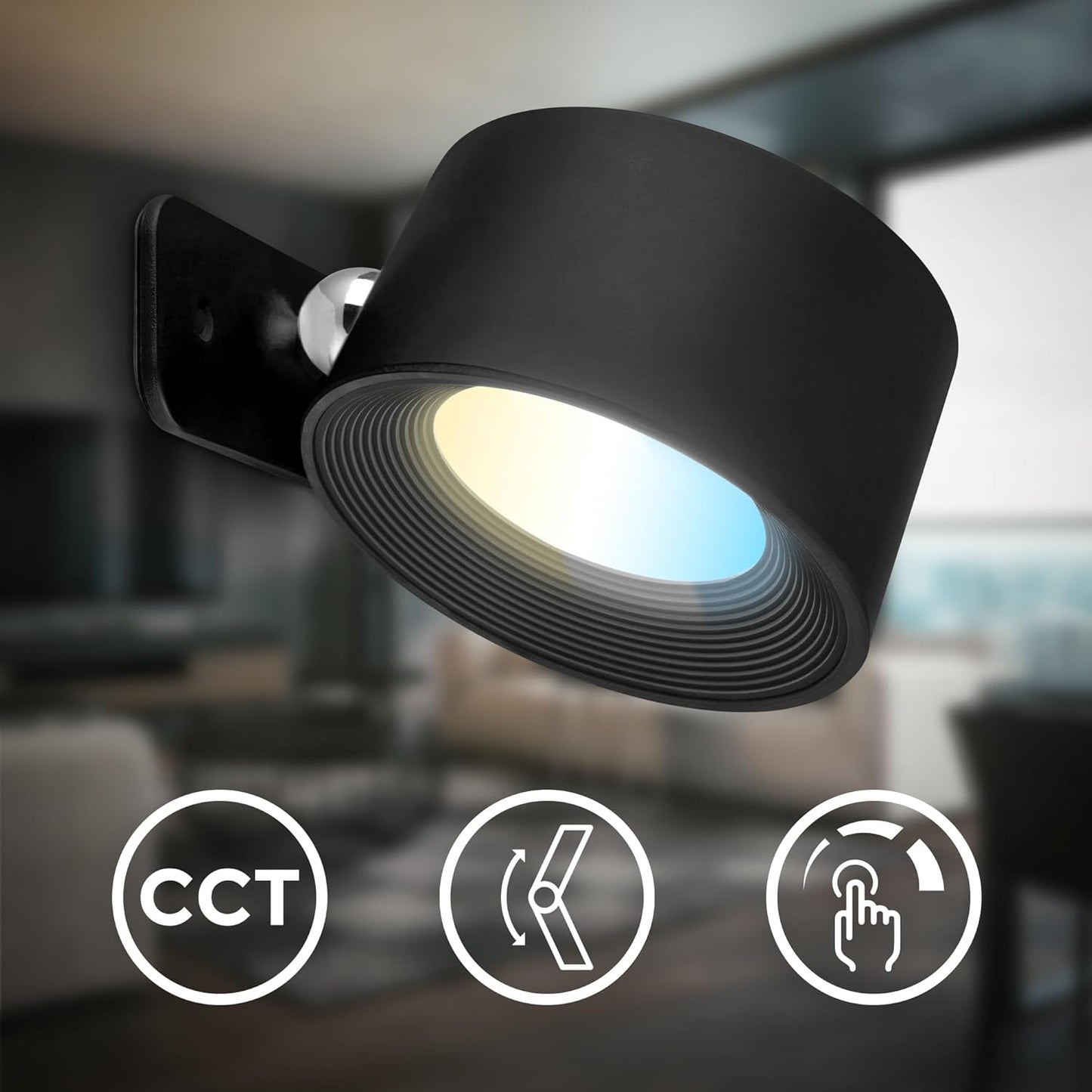 LED Lamp | Lamp met Bewegingssensor | Draadloze Lamp | Strahl360