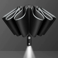 Stormbestendige Automatische Paraplu met Licht | LumBrella