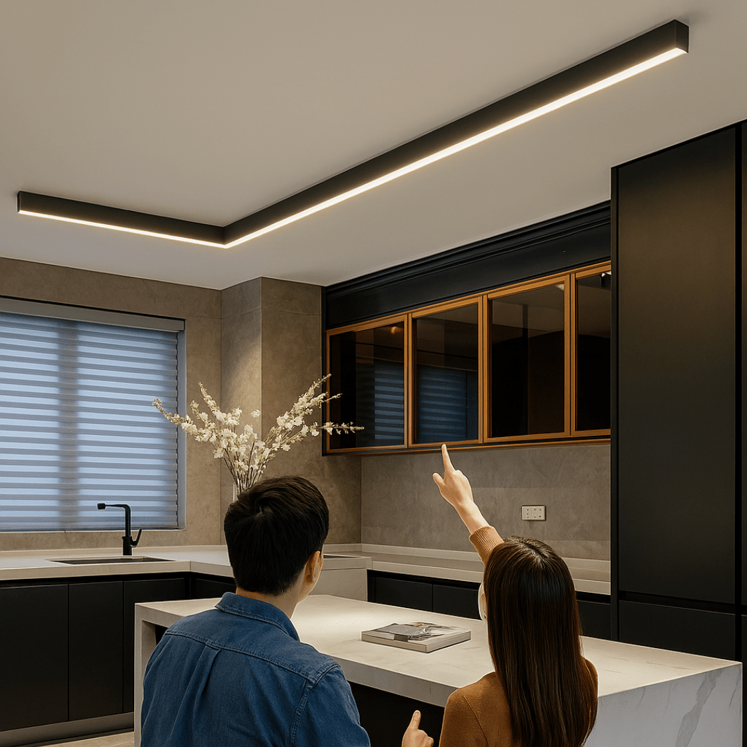 Lichtemitterende Diode – Minimalistische Plafondlamp in Scandinavisch Design met Krachtig Licht