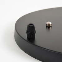 Ondersteuning ronde hanglamp tot 5 gaten (zwart of wit)