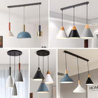 Ondersteuning ronde hanglamp tot 5 gaten (zwart of wit)