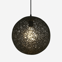Papier Wicker Bol Hanglamp