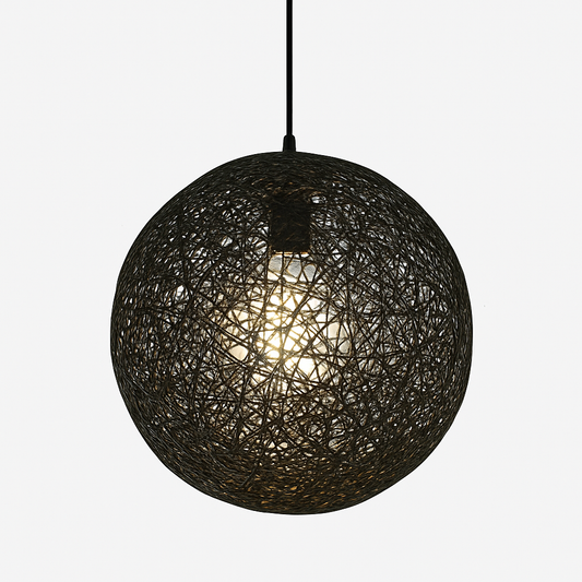 Papier Wicker Bol Hanglamp