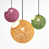 Papier Wicker Bol Hanglamp