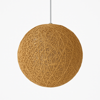 Papier Wicker Bol Hanglamp