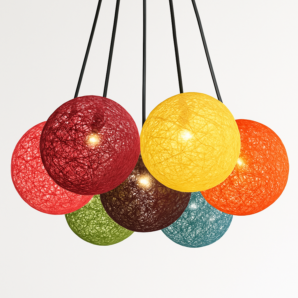 Papier Wicker Bol Hanglamp