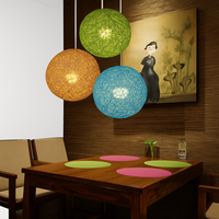 Papier Wicker Bol Hanglamp