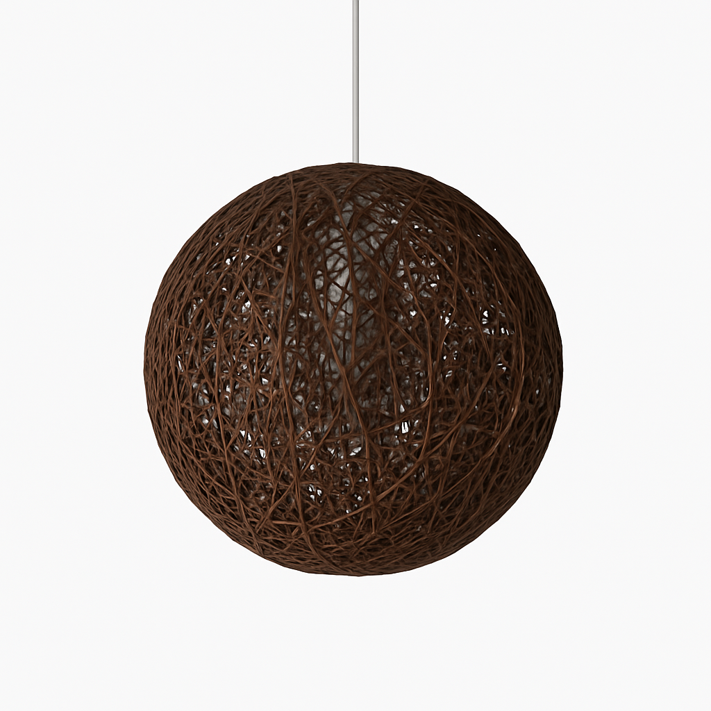 Papier Wicker Bol Hanglamp