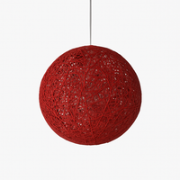 Papier Wicker Bol Hanglamp