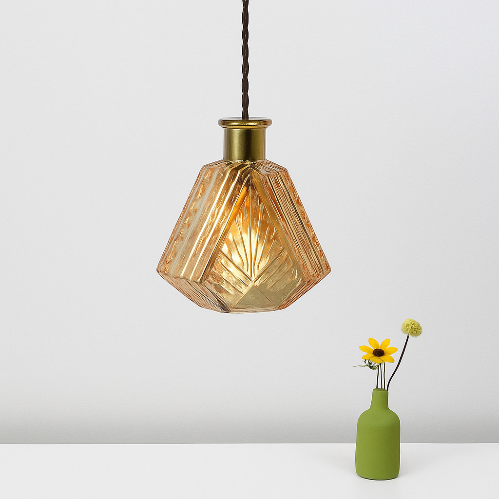 Hanglamp flessen in verschillende vormen