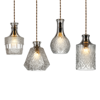 Hanglamp flessen in verschillende vormen