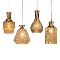 Hanglamp flessen in verschillende vormen