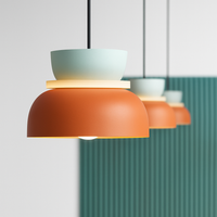Kleurige hanglamp met speelse vormen Makazon