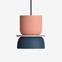 Kleurige hanglamp met speelse vormen Makazon