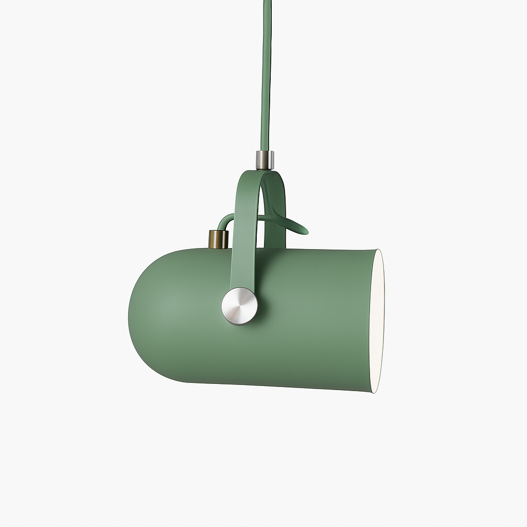 Aluminium hanglamp in kleur