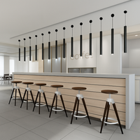 Cilindrische design hanglamp met LED Cob