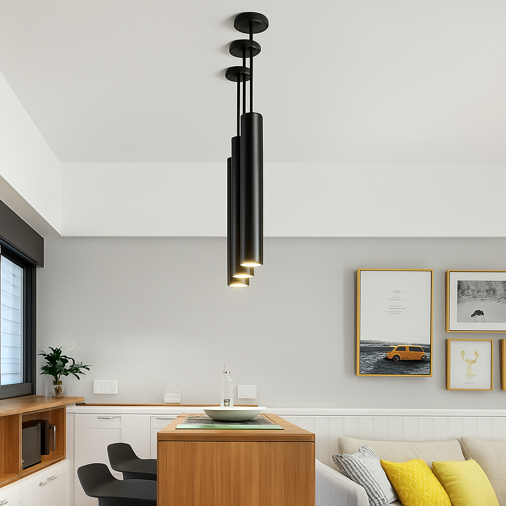 Cilindrische design hanglamp met LED Cob