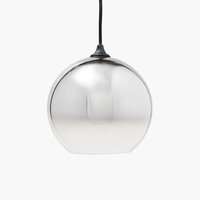 Design LED hanglamp in glazen bol Loft