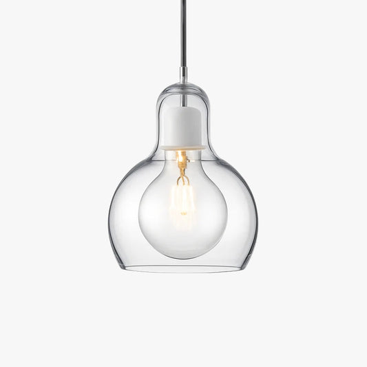 Design LED hanglamp van glas Loft