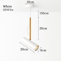Ontwerp hanglamp verstelbaar met gouden steel