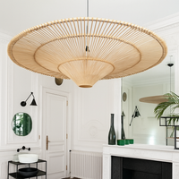 Japanse Rieten Hanglamp Wabi Sabi