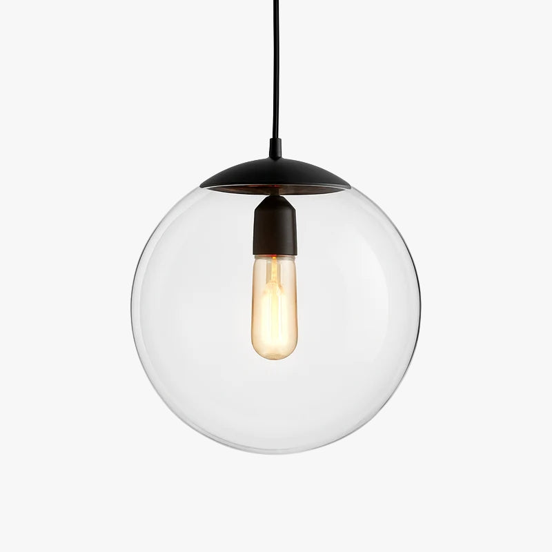 Hanglamp LED bol van glas Living
