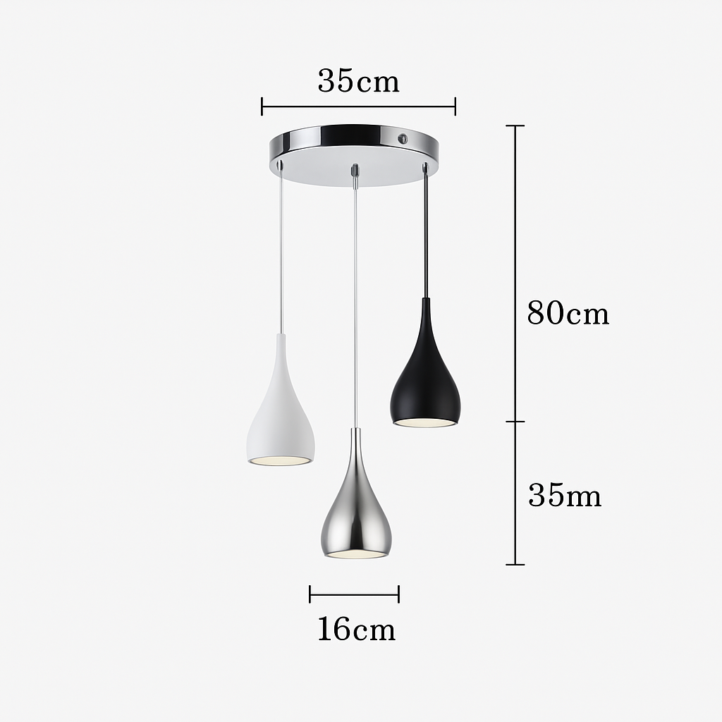 Moderne LED Hanglamp Hand
