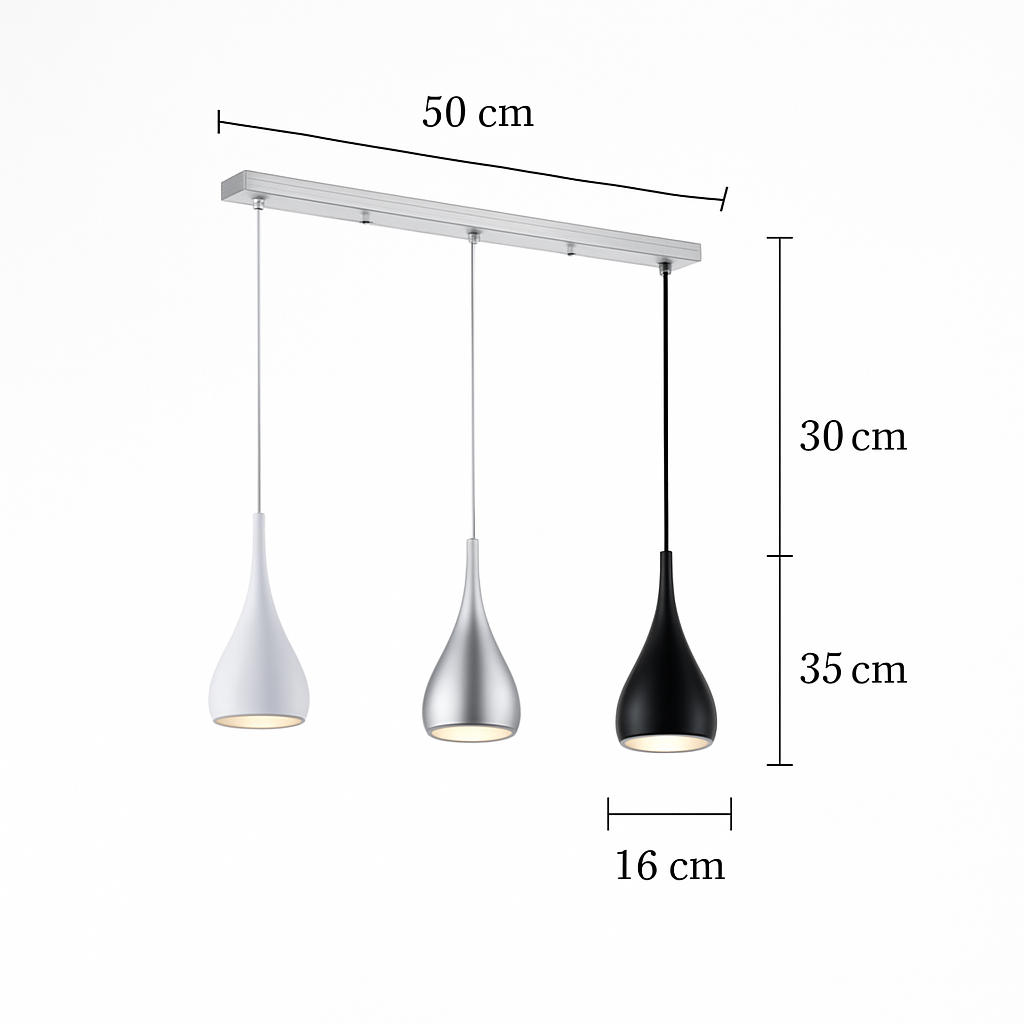 Moderne LED Hanglamp Hand