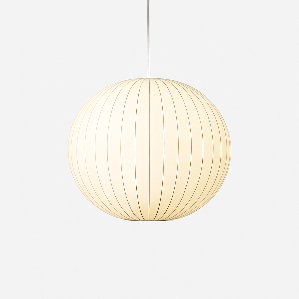 Moderne papieren hanglamp in Japanse stijl Silk