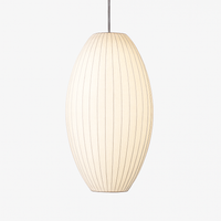 Moderne papieren hanglamp in Japanse stijl Silk