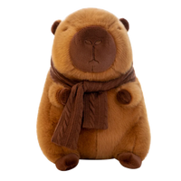 Schattige Capybara Knuffel | Pluchen Speelgoed voor Baby's, Kinderen en Volwassenen | KnuffelCapy