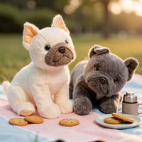 Schattige Knuffel Hond | Bulldog Pluche Speelgoed | Stoffen Dier | KnuffelBully