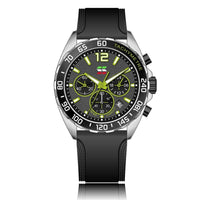 Heren Chronograaf Horloge – Sportief Design met Quartz Uurwerk & Comfortabel Silicium Armband