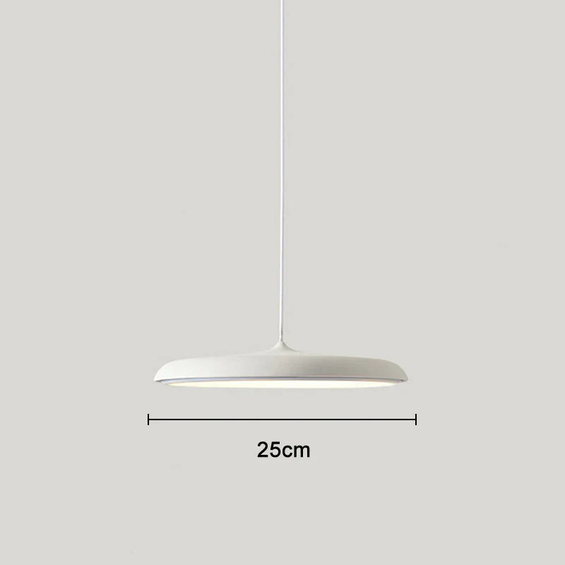 Moderne LED hanglamp – ultrafijne lampenkap, designverlichting voor woonkamer of eetkamer