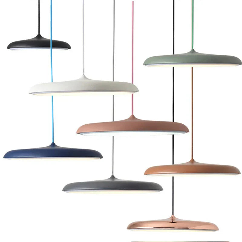 Moderne LED hanglamp – ultrafijne lampenkap, designverlichting voor woonkamer of eetkamer