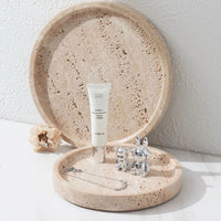 Tablett van natuursteen | Decoratietablett rond | Naturiq