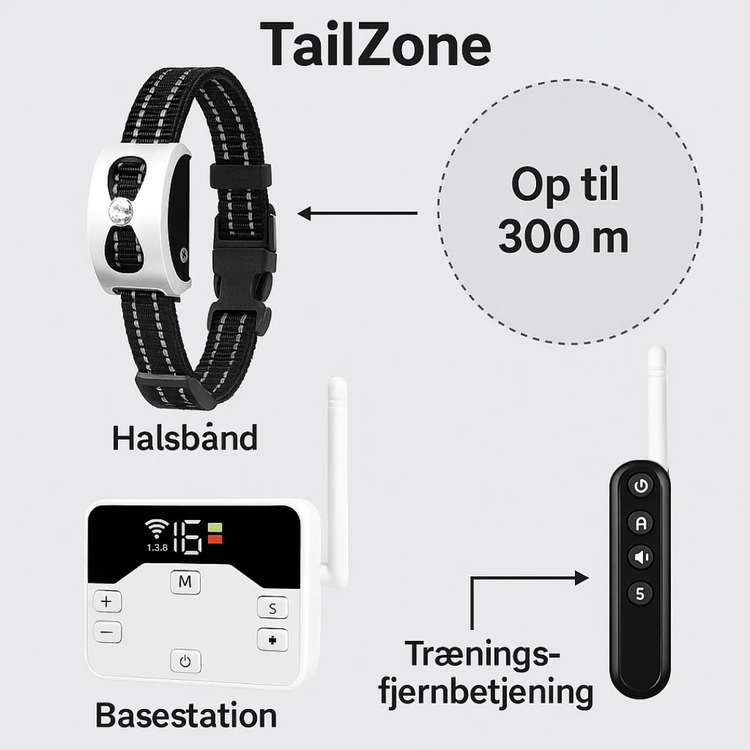 TailZone | Sistema di Sicurezza per Cani Wireless Avanzato