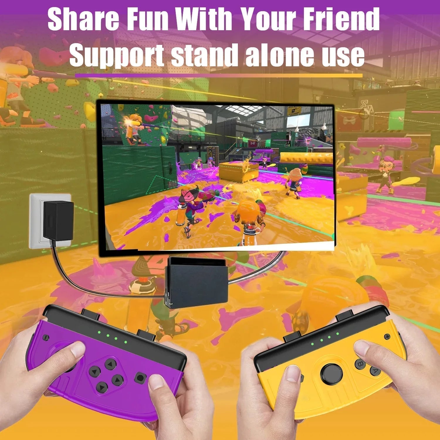 Draadloze OLED Joycon Gamepad voor Nintendo Switch Joyco