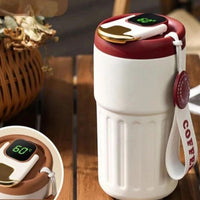 Thermos met nauwkeurige temperatuurweergave