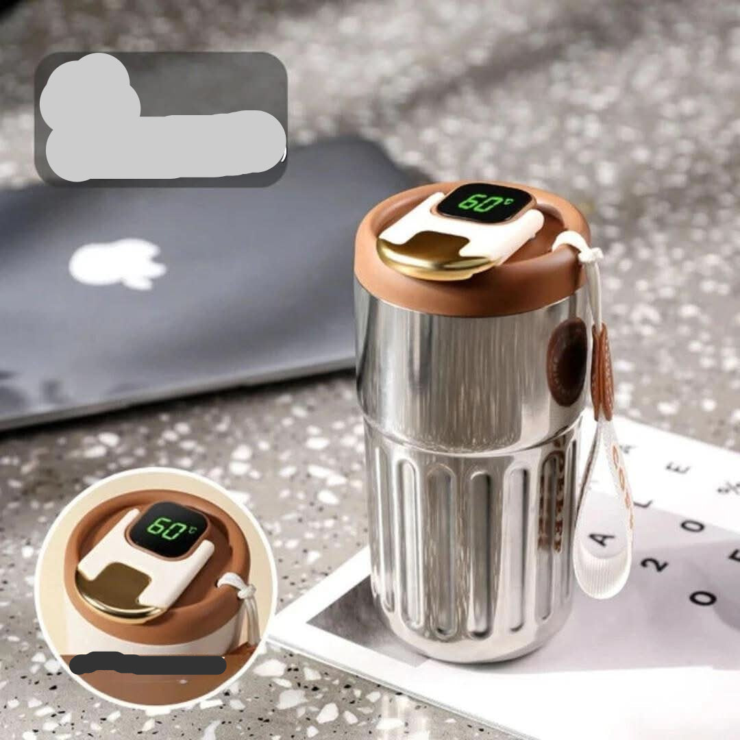 Thermos met nauwkeurige temperatuurweergave