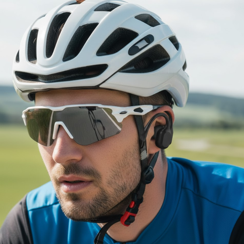 Waterdichte Bone Conduction Hoofdtelefoon met Bluetooth 5.4 en Ingebouwde MP3 Speler (32 GB)