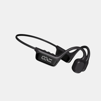 Waterdichte Bone Conduction Hoofdtelefoon met Bluetooth 5.4 en Ingebouwde MP3 Speler (32 GB)