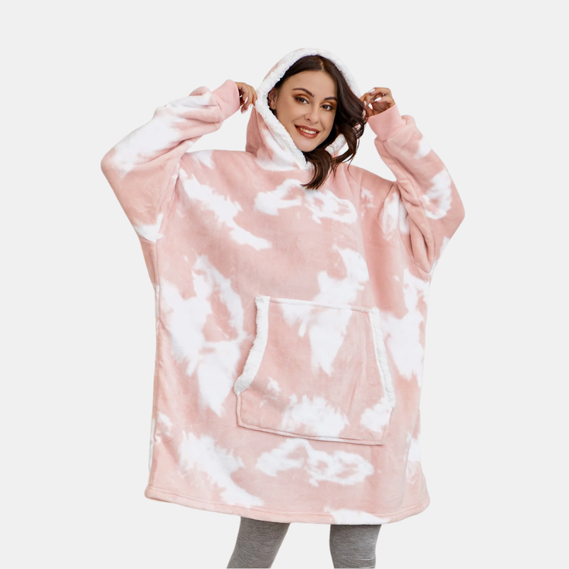 Ultra Zachte Fleece En Wol Hooded Deken Voor Comfort En Warmte Thuis