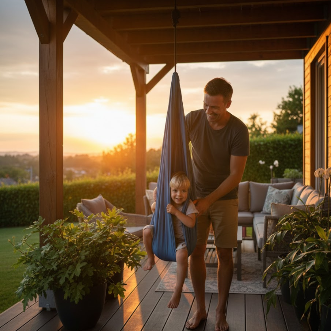 TherapySwing | Rustgevende sensorische schommel voor kinderen en speciale behoeften