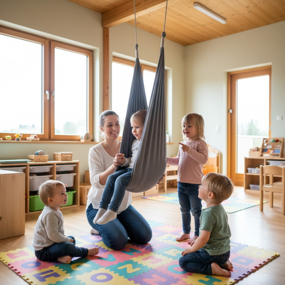 TherapySwing | Rustgevende sensorische schommel voor kinderen en speciale behoeften